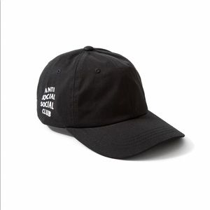 Anti Social Social Club Adjustable Black Hat